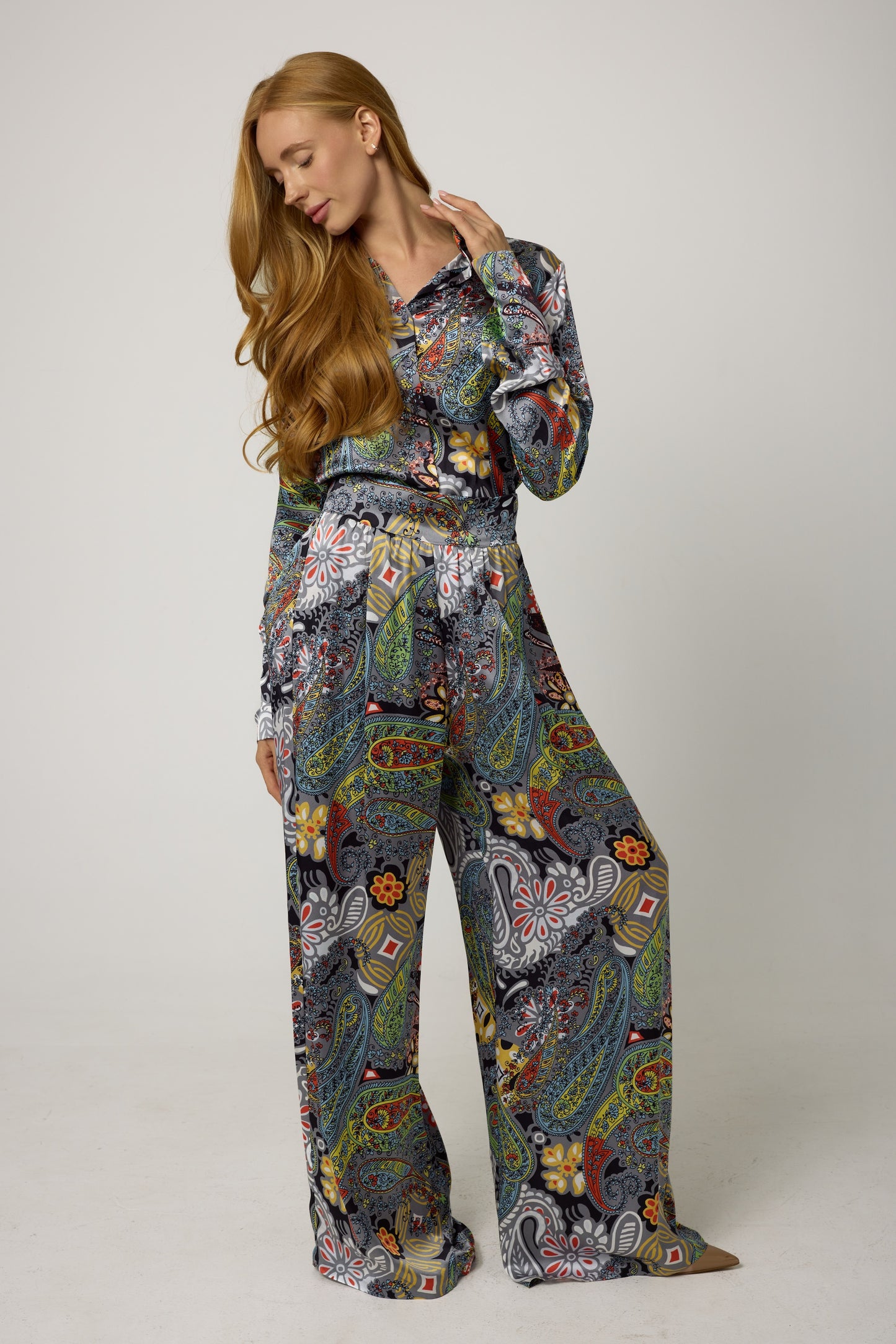 MICHEL Silk Blouse