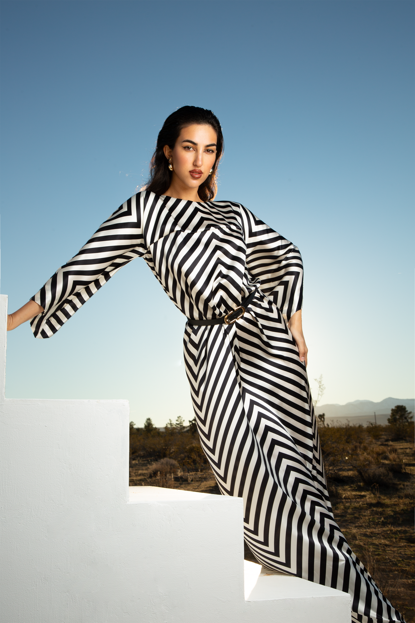 SADIE Silk Dress
